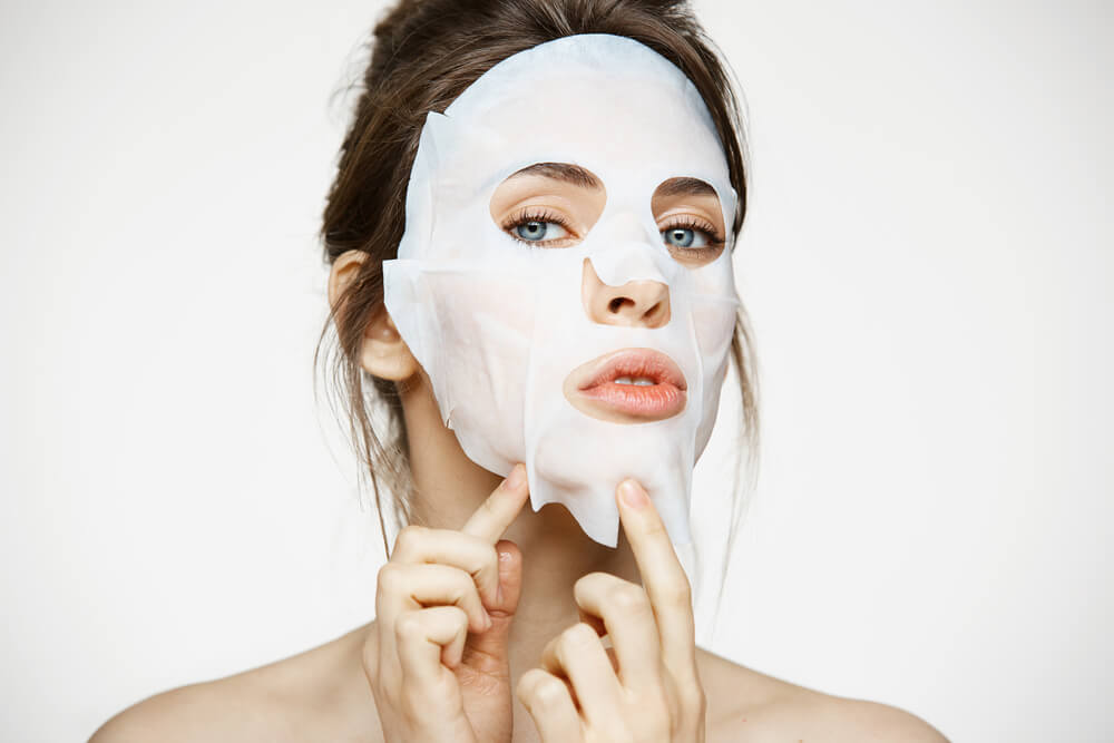 woman face mask