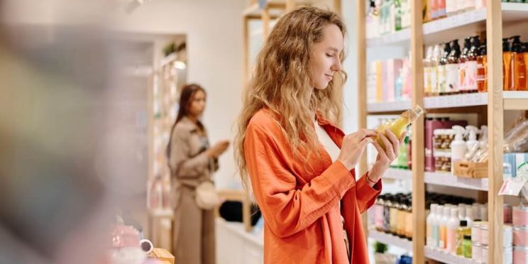 woman shopping